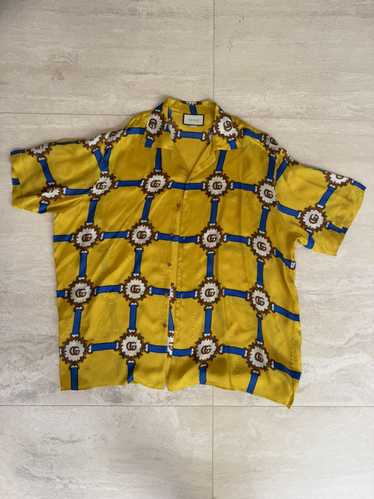 Gucci ****RARE GUCCI OVERSIZE SILK SHIRT