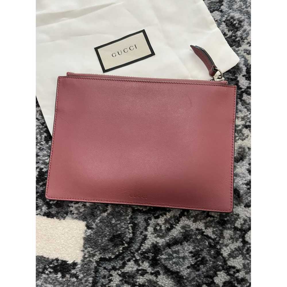 Gucci Leather clutch bag - image 3