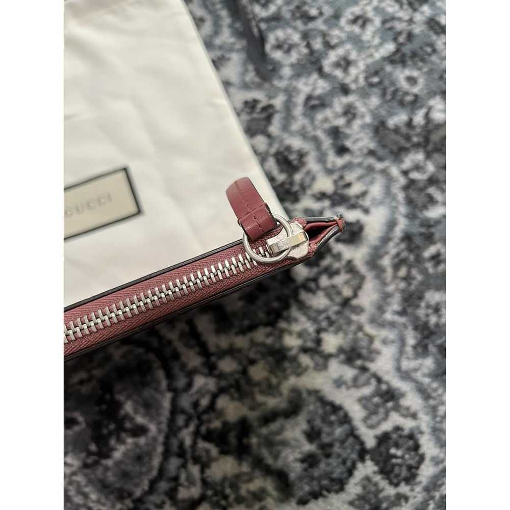 Gucci Leather clutch bag - image 8