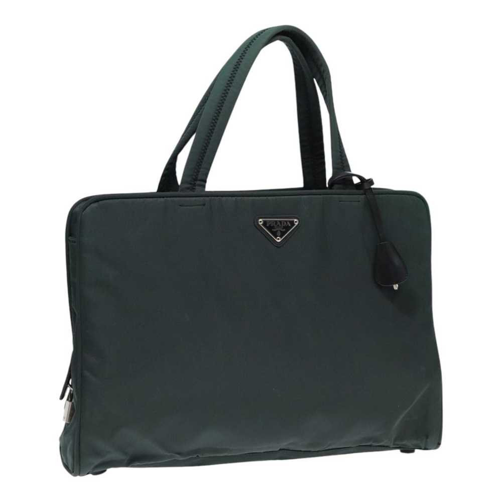 Prada Tessuto Green Synthetic Handbag (Pre-Owned) - image 1