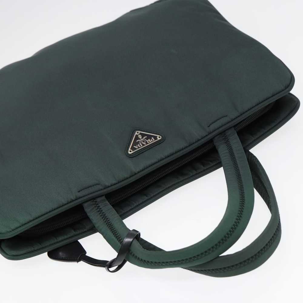 Prada Tessuto Green Synthetic Handbag (Pre-Owned) - image 4