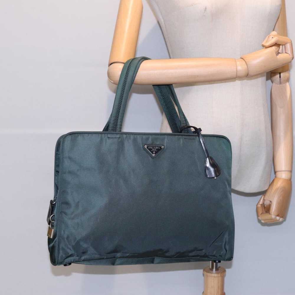 Prada Tessuto Green Synthetic Handbag (Pre-Owned) - image 7