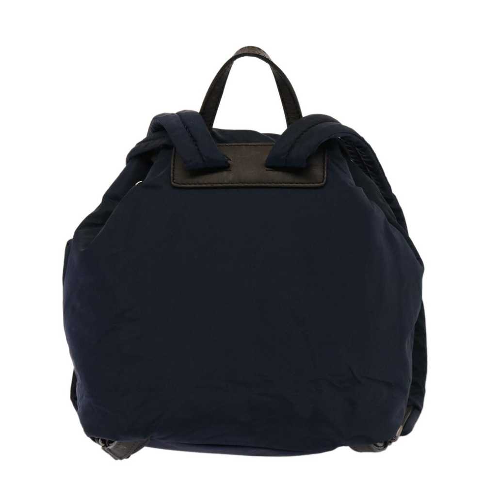 Burberry - Navy Synthetic Backpack Bag (Pre-Owned) - image 2