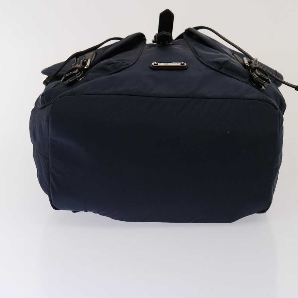 Burberry - Navy Synthetic Backpack Bag (Pre-Owned) - image 3