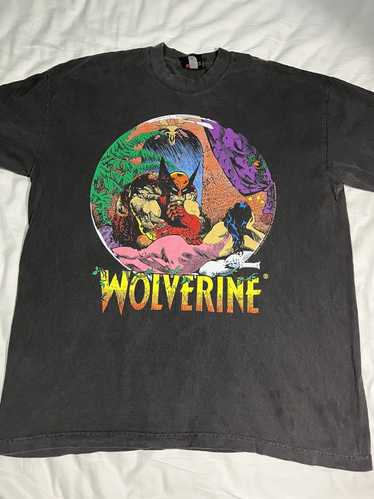 Streetwear Deadstock Luis Wolverine Bootleg Tee - image 1