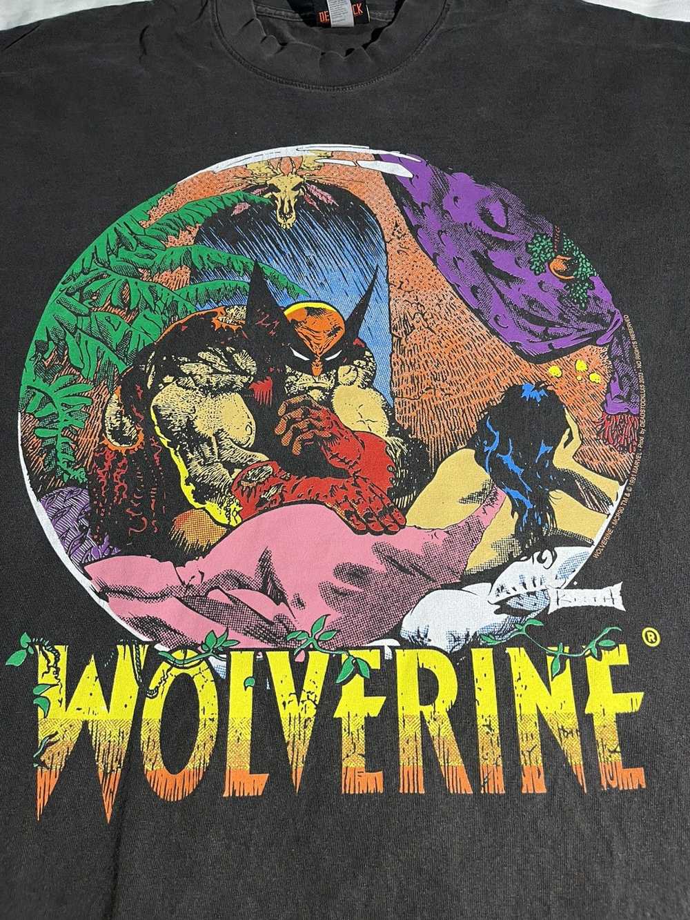 Streetwear Deadstock Luis Wolverine Bootleg Tee - image 2