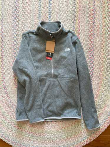 The North Face Grey Fleece Quarter Zip NWT