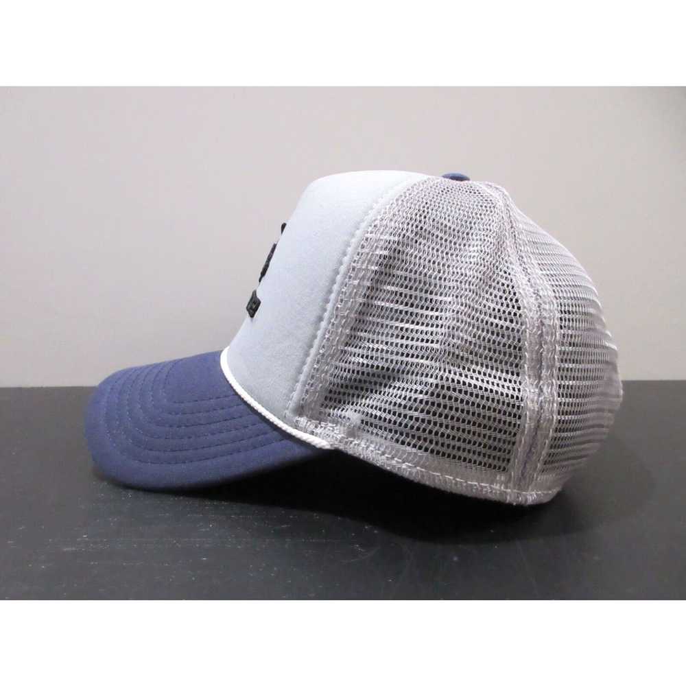 Vintage TaylorMade Hat Cap Snap Back Gray Blue Tr… - image 3