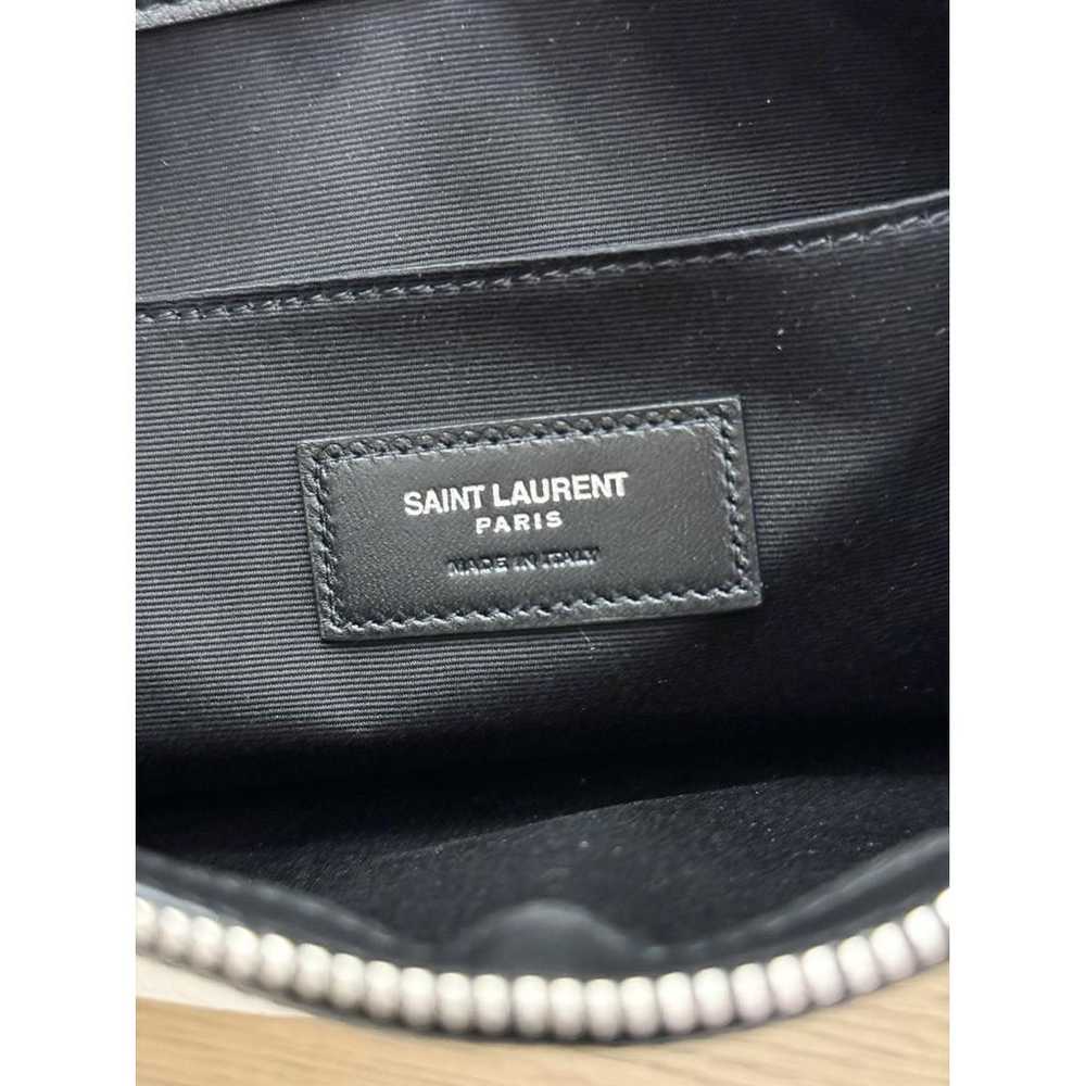 Saint Laurent Rive Gauche linen clutch bag - image 10