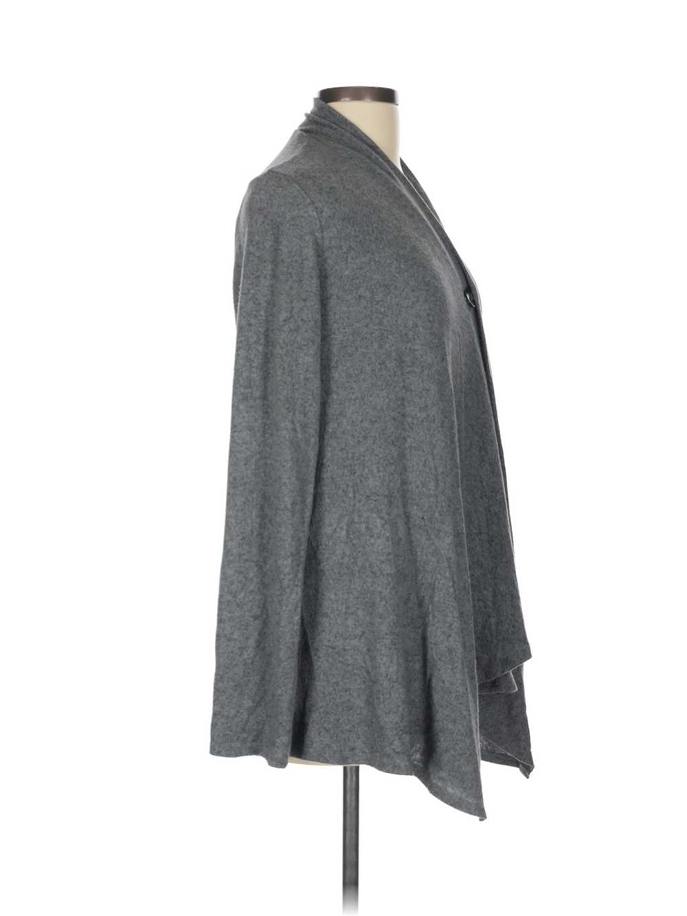 Apt. 9 Women Gray Cardigan L - image 3