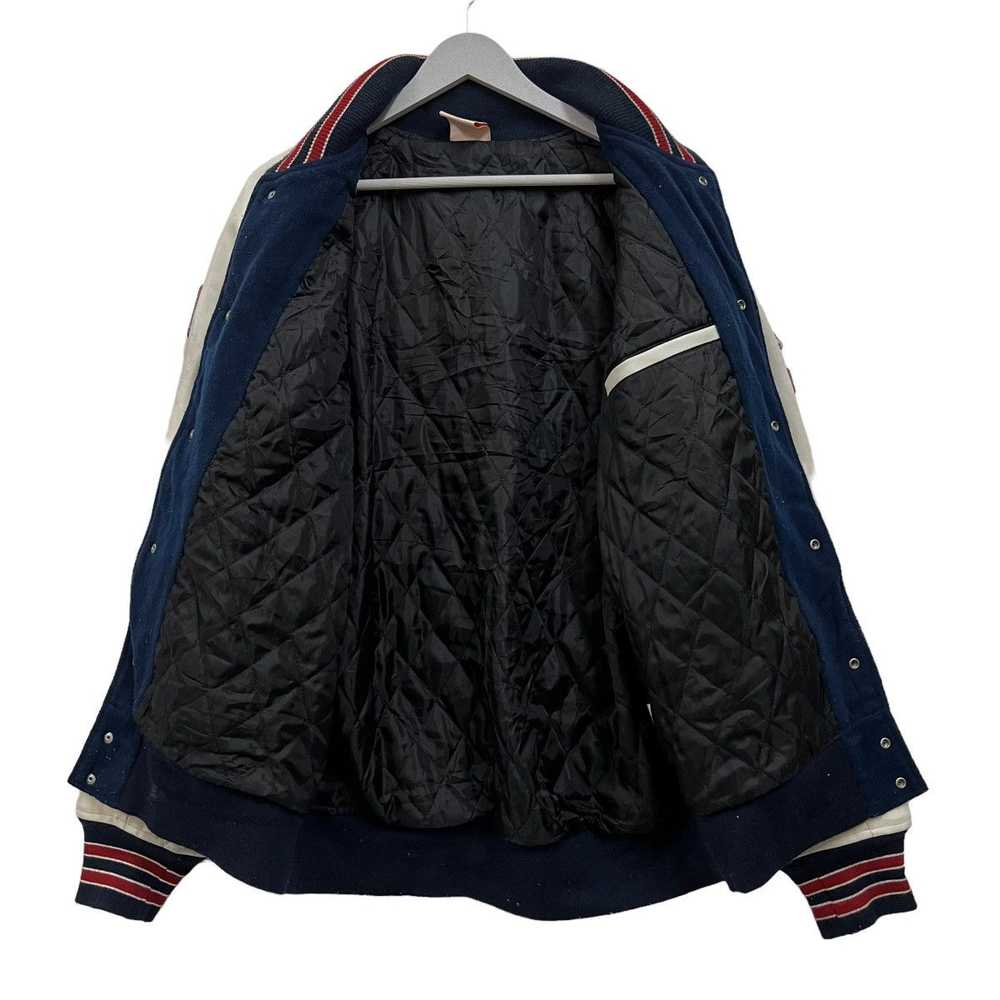 Japanese Brand × Racing × Varsity Jacket 💥 76 LU… - image 10