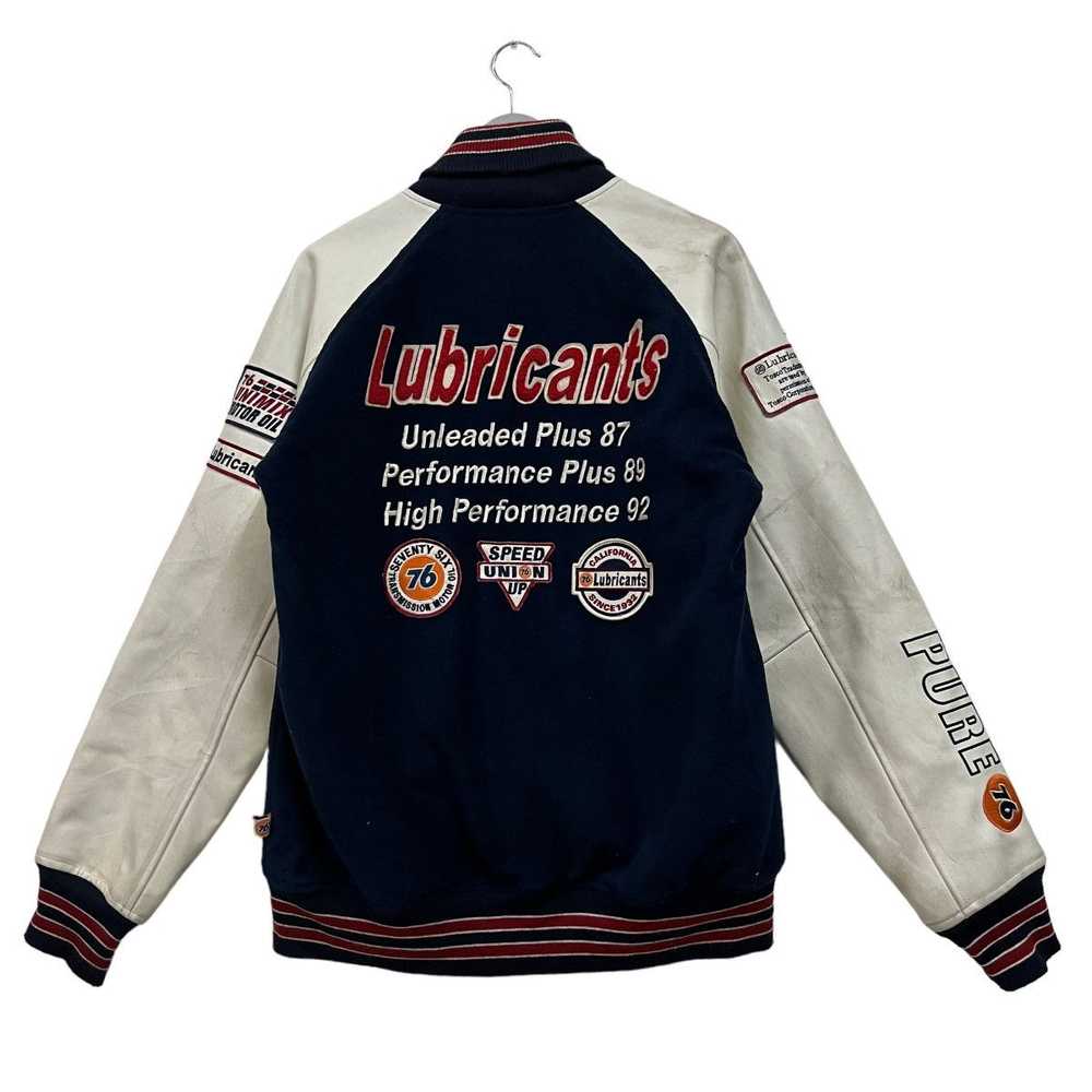 Japanese Brand × Racing × Varsity Jacket 💥 76 LU… - image 3