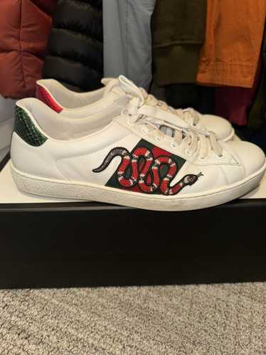 Gucci Gucci Low Top Ace Sneaker Snake