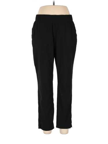 Eddie Bauer Women Black Track Pants L