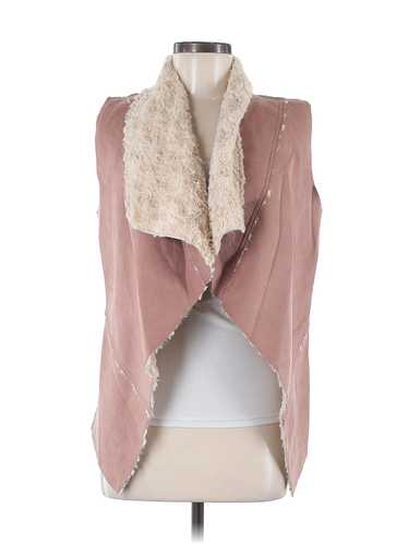 Favlux fashion Women Pink Faux Fur Vest S