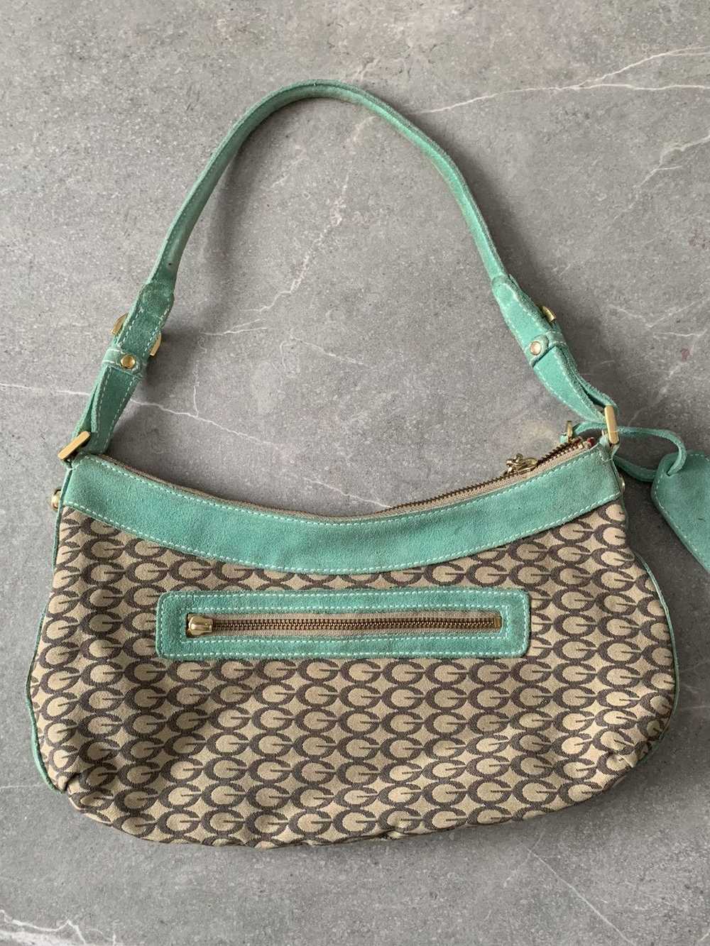 Bag × Guess × Vintage Rare Guess Tiffany Blue sho… - image 6