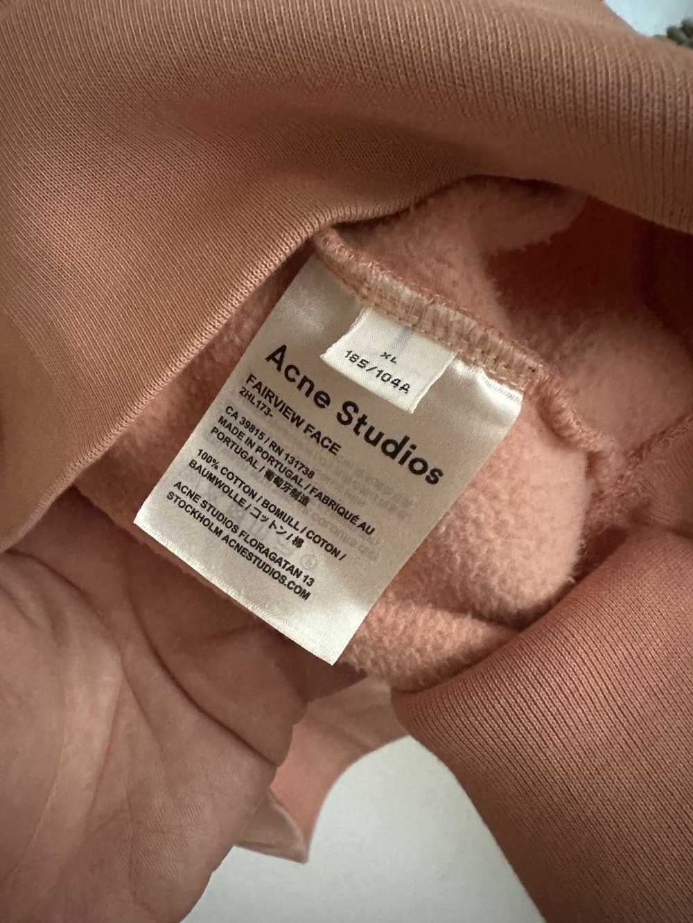 Acne Studios Acne Studios Face Patch Crewneck Pea… - image 3