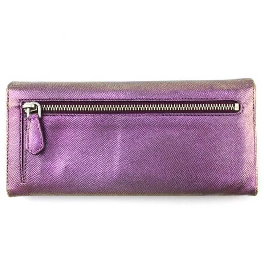 [Japan Used Wallet] Prada Long Wallet Zipper Ladi… - image 2