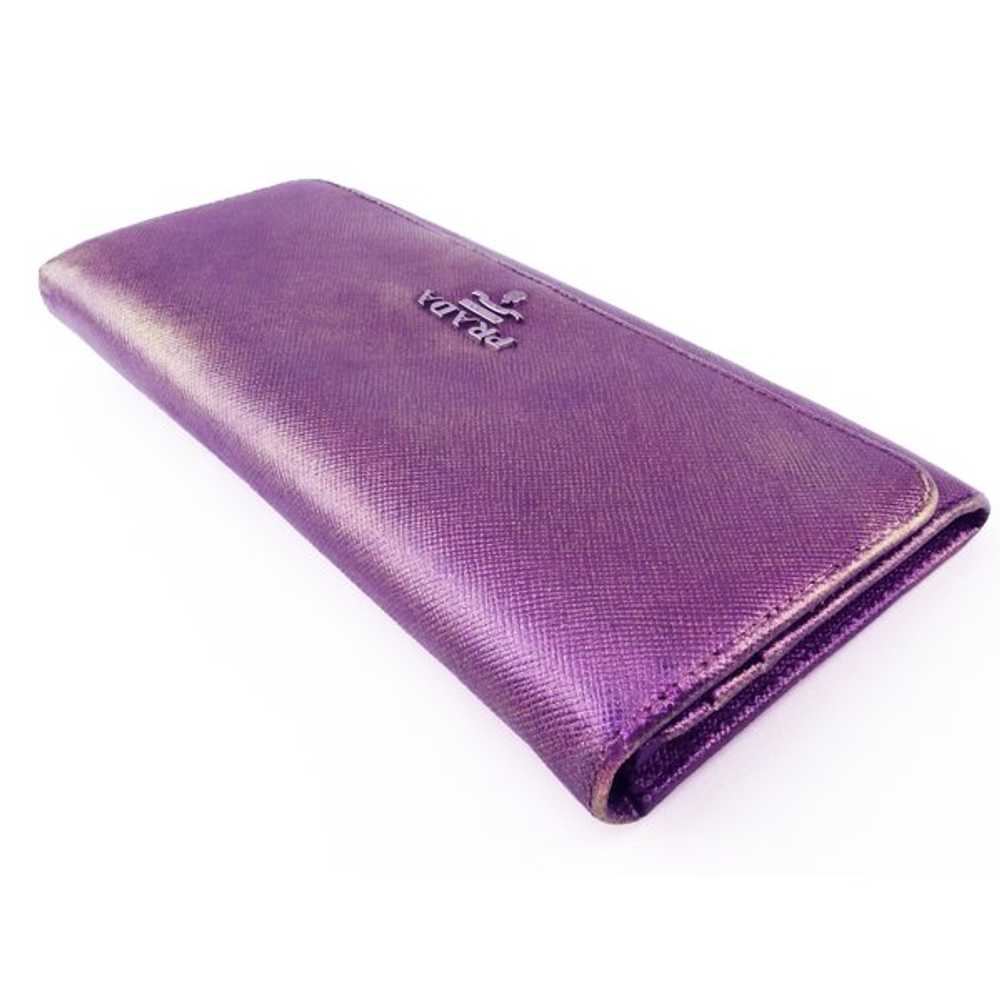 [Japan Used Wallet] Prada Long Wallet Zipper Ladi… - image 3