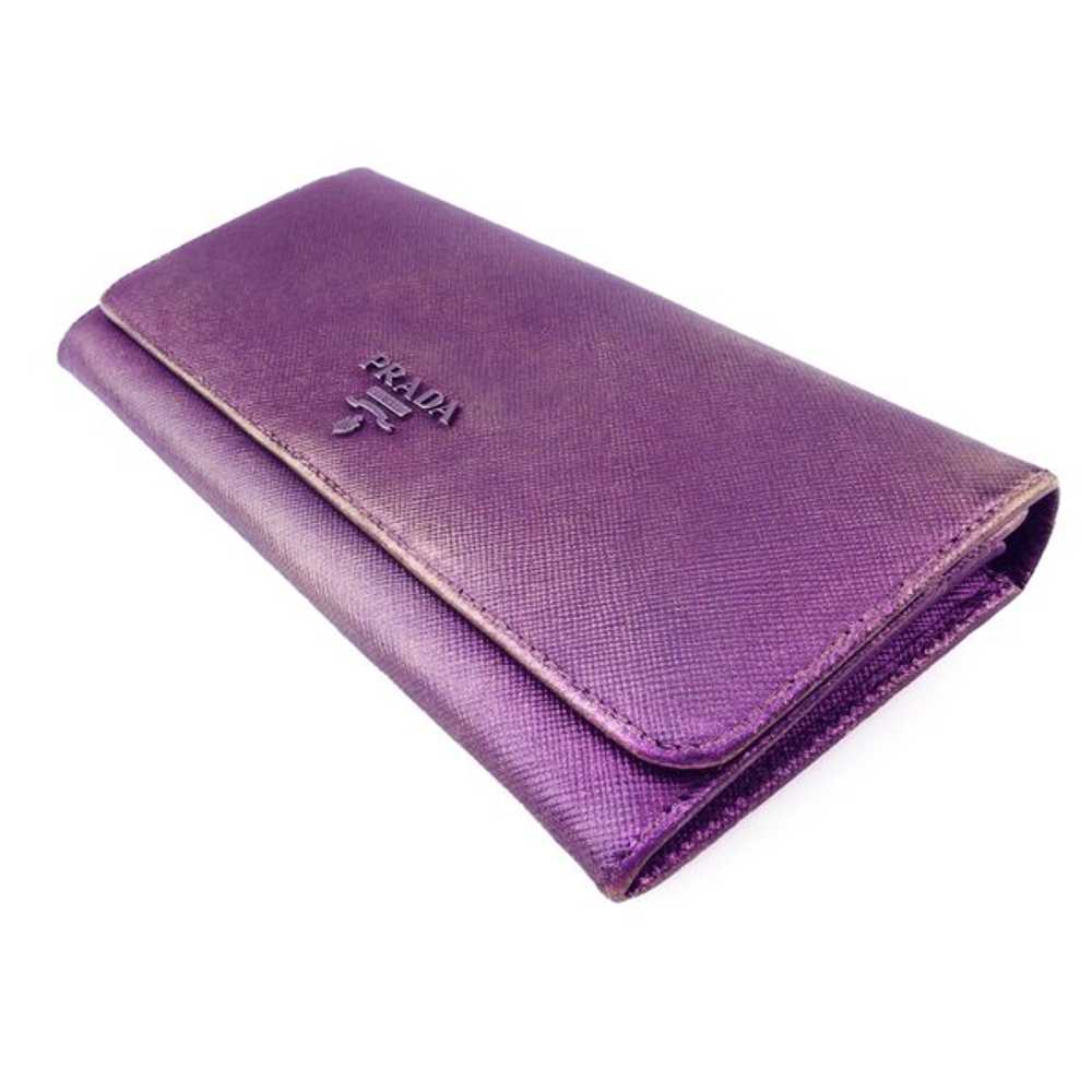 [Japan Used Wallet] Prada Long Wallet Zipper Ladi… - image 4