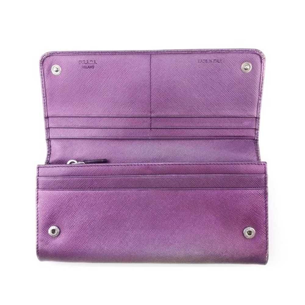 [Japan Used Wallet] Prada Long Wallet Zipper Ladi… - image 5