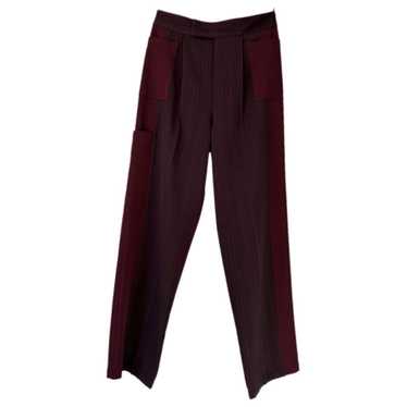 Celine Wool straight pants