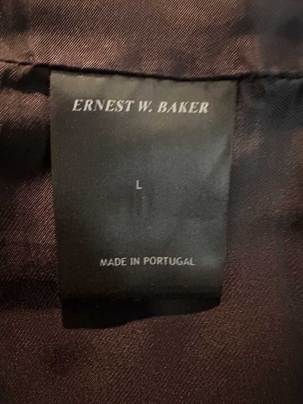 Ernest W. Baker Ernest W. Baker Leather Flare Pant - image 6