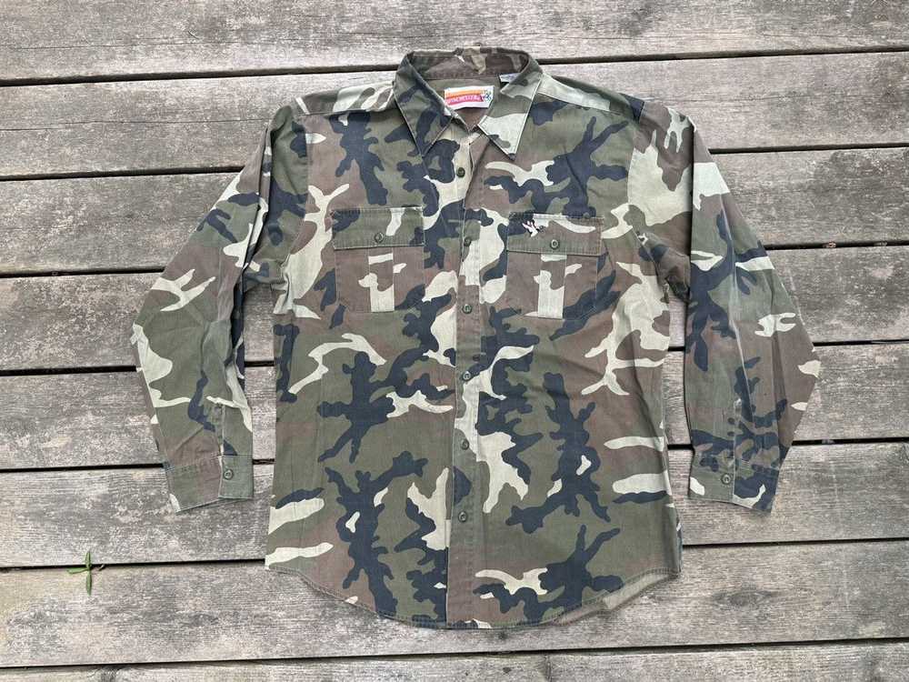 Vintage × Winchester Vintage Winchester Camo Shirt - image 3