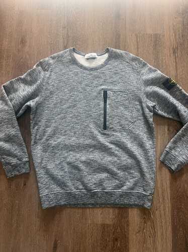 Stone Island Stone island Gray Crewneck Made in It