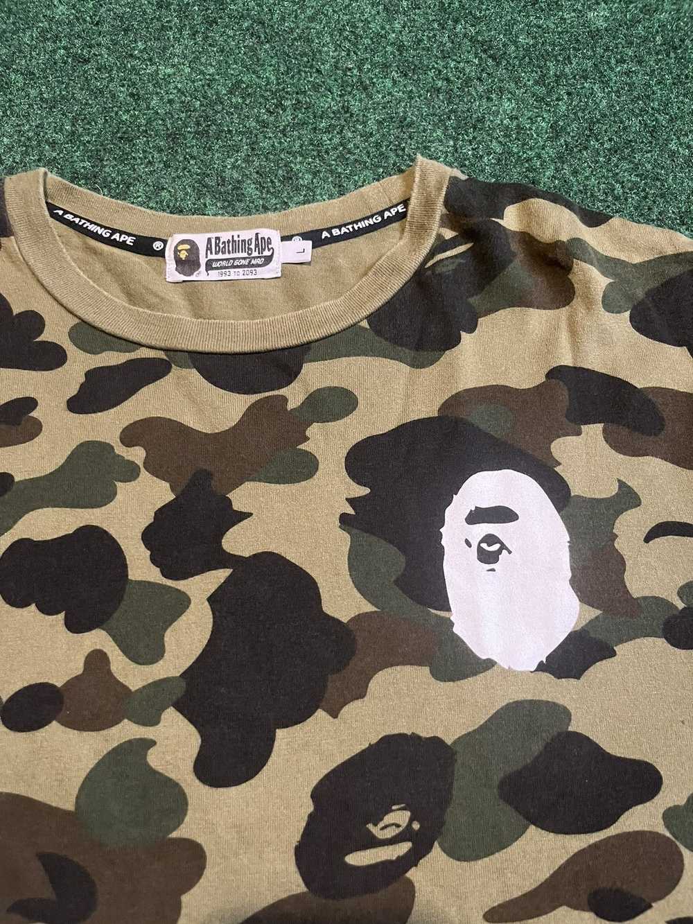 Bape 1st Camo Ape Head Tee - image 3