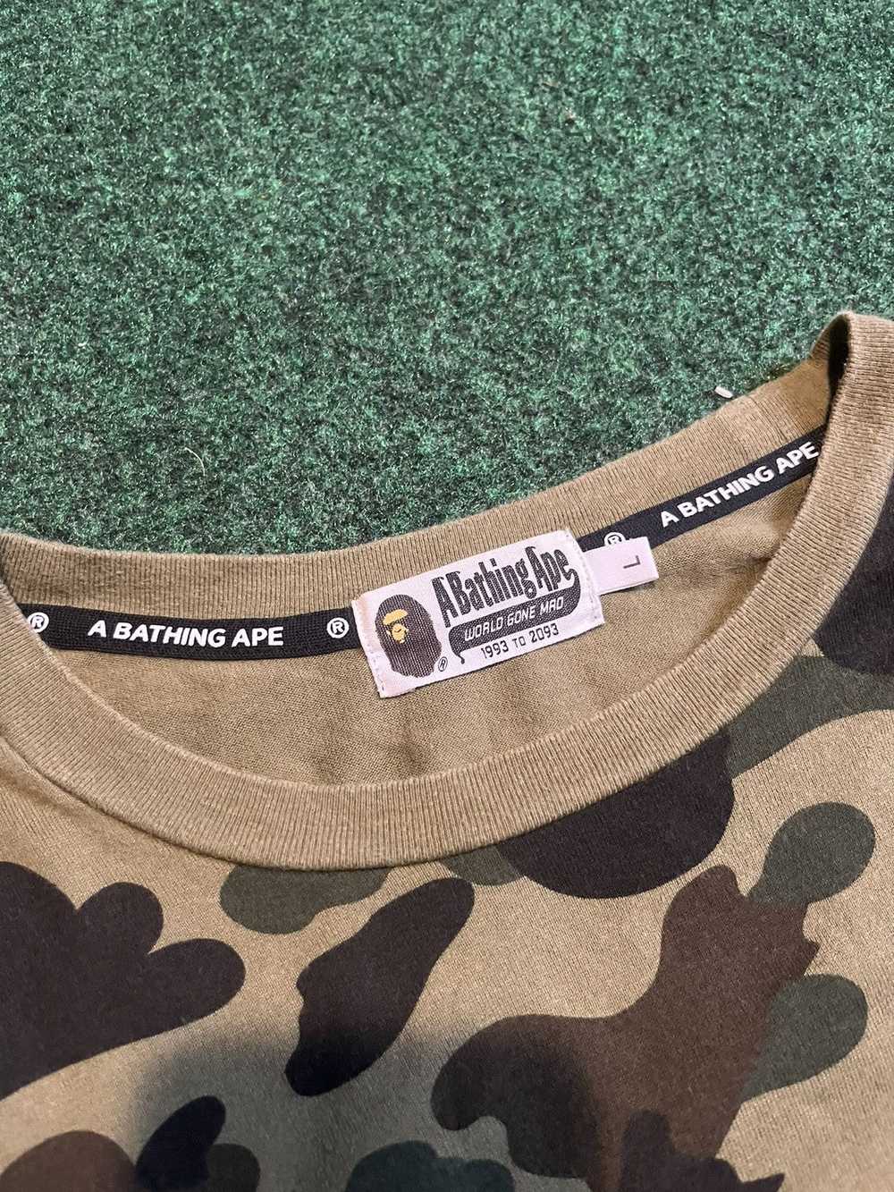 Bape 1st Camo Ape Head Tee - image 4