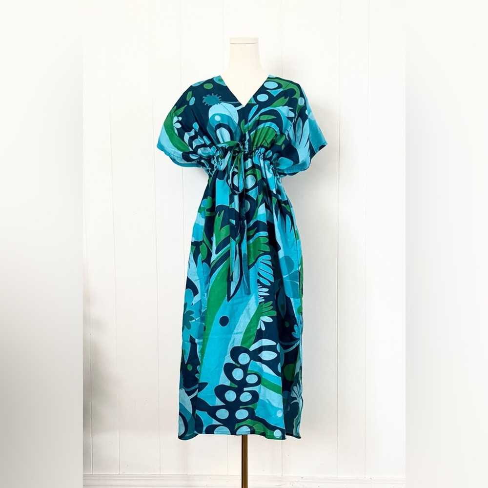 Lesley Evers Tegan Caftan Kalamazoo Midi Dress S/… - image 6