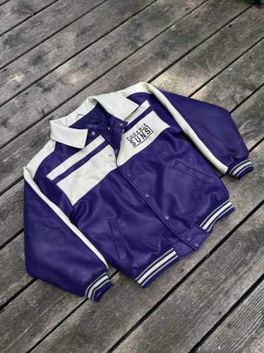 NBA × Vintage Vintage Leather Phoenix Suns Jacket