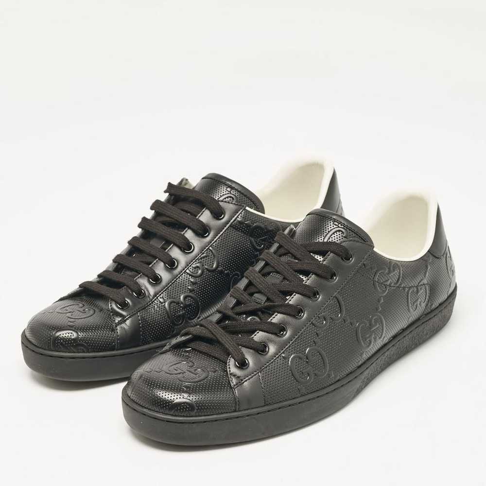 Gucci Leather trainers - image 2