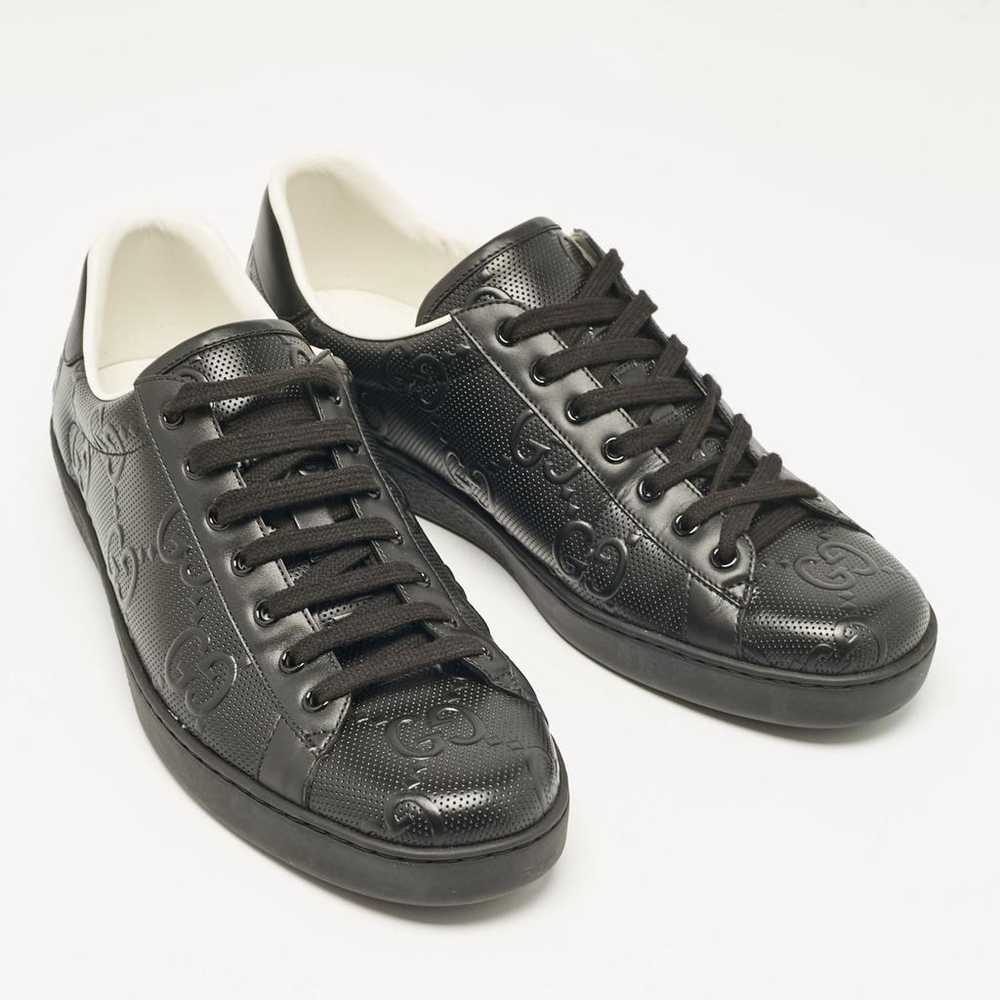 Gucci Leather trainers - image 3