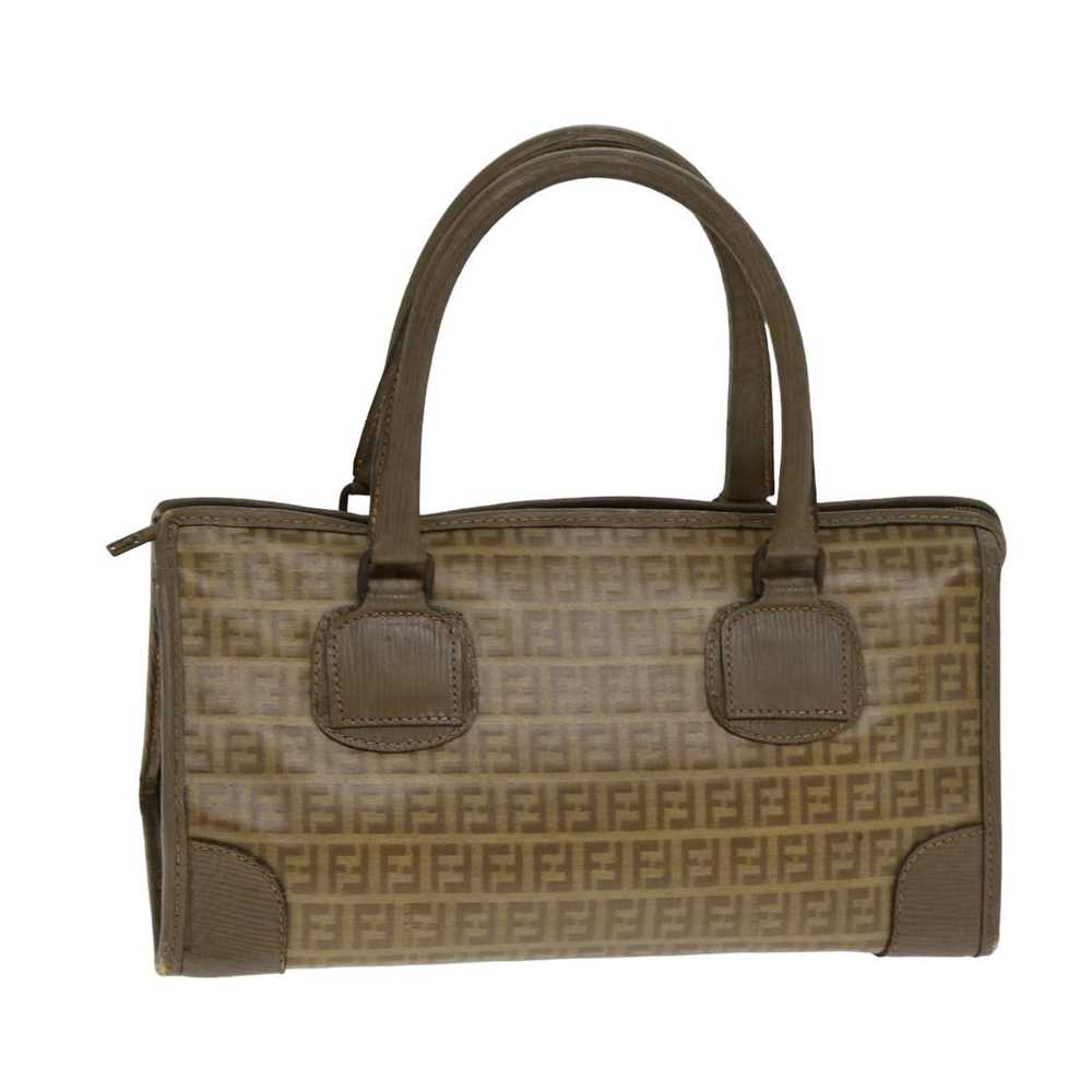 Fendi Zucchino Beige Canvas Handbag (Pre-Owned) - image 11