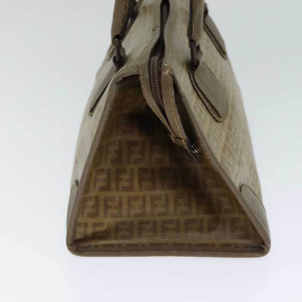 Fendi Zucchino Beige Canvas Handbag (Pre-Owned) - image 8