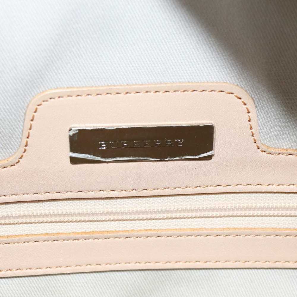 Burberry Beige Canvas Handbag (Pre-Owned) - image 5