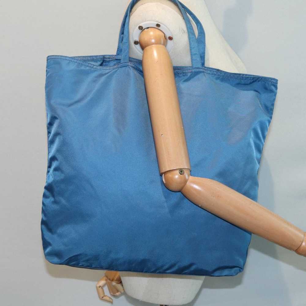 Prada Tessuto Blue Synthetic Tote Bag (Pre-Owned) - image 7