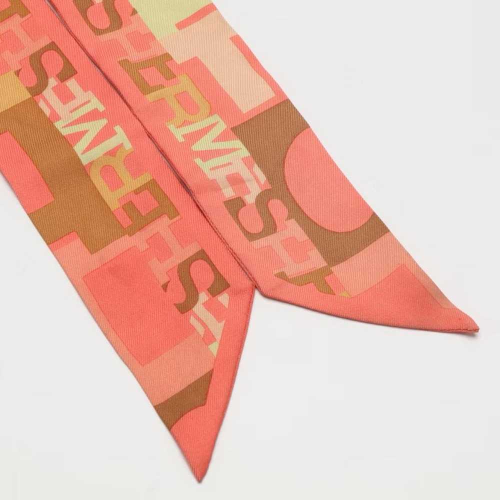 Hermès Twilly 86 silk scarf - image 4