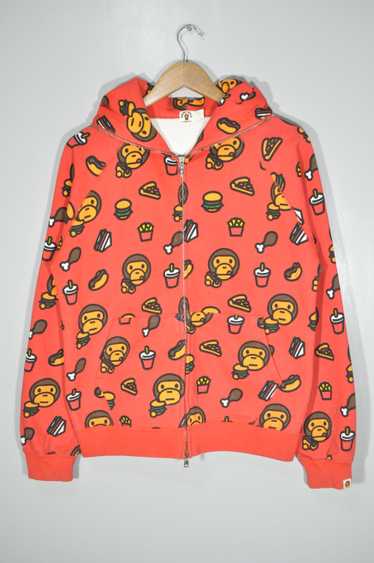 00s APE Baby Milo Junk Food Hoodie サイズM 00s APE Baby Milo Junk Food Hoodie サイズM