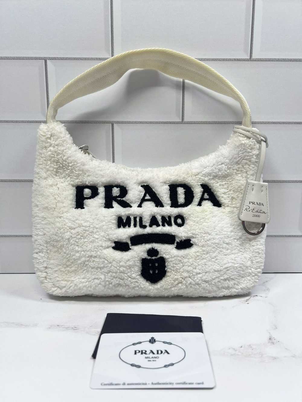 Prada Prada Terry Fur Re-edition 2000 Mini Should… - image 1