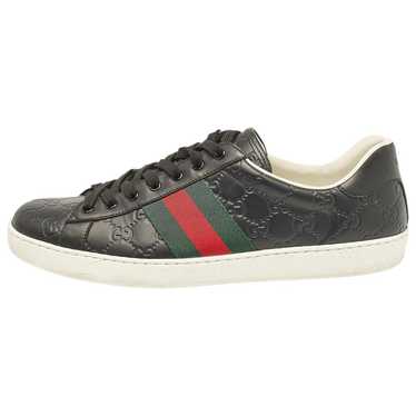 Gucci Leather trainers