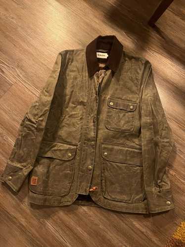 Taylor Stitch Olive Waxed Rover Hunting Jacket Sma