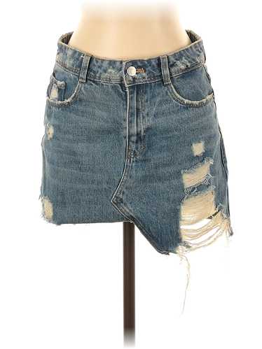 Trafaluc by Zara Women Blue Denim Skirt XS