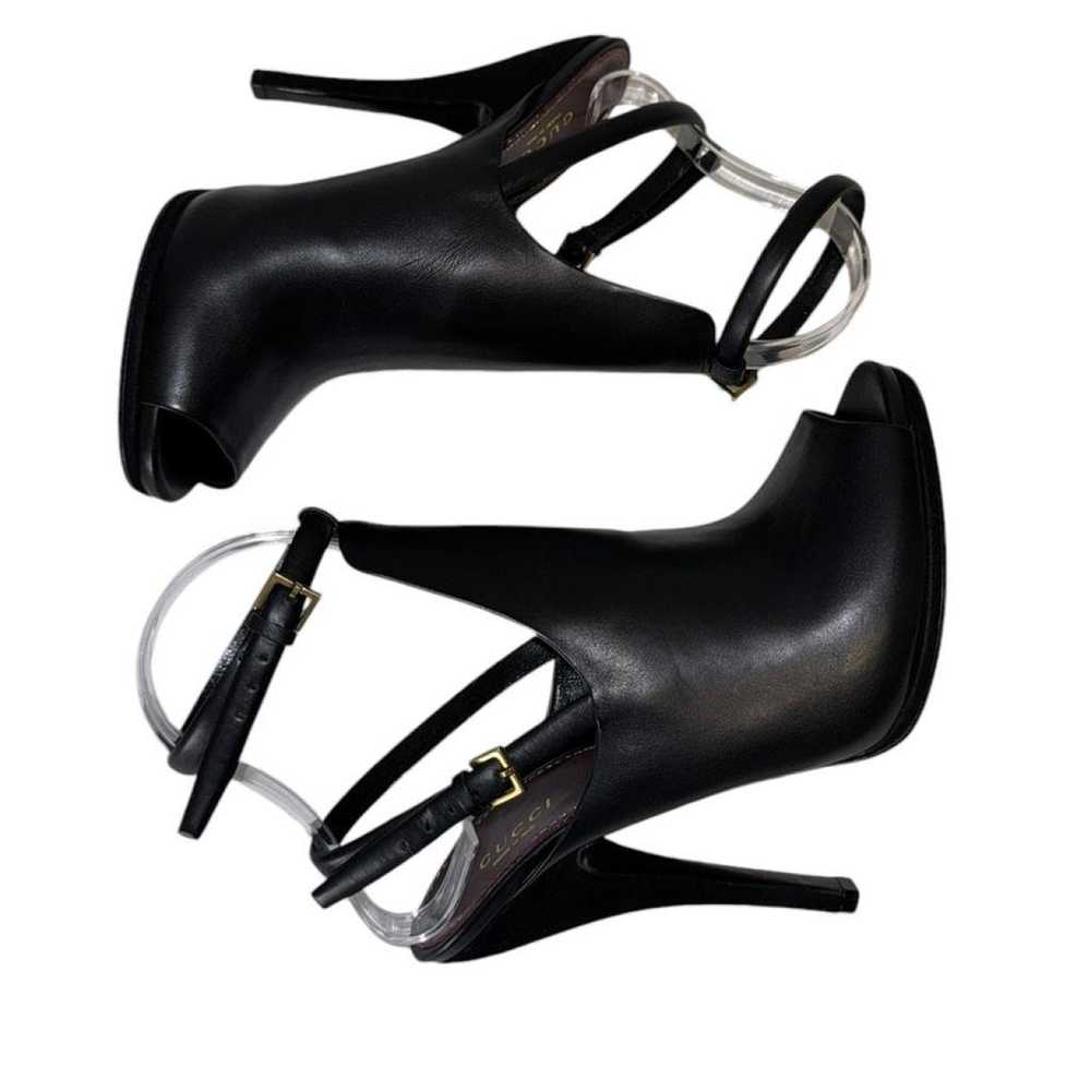 Gucci Leather heels - image 10