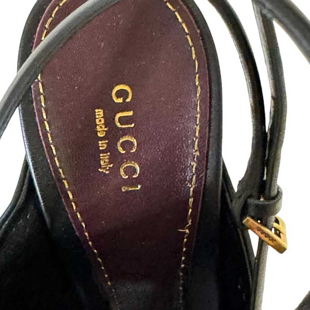 Gucci Leather heels - image 12