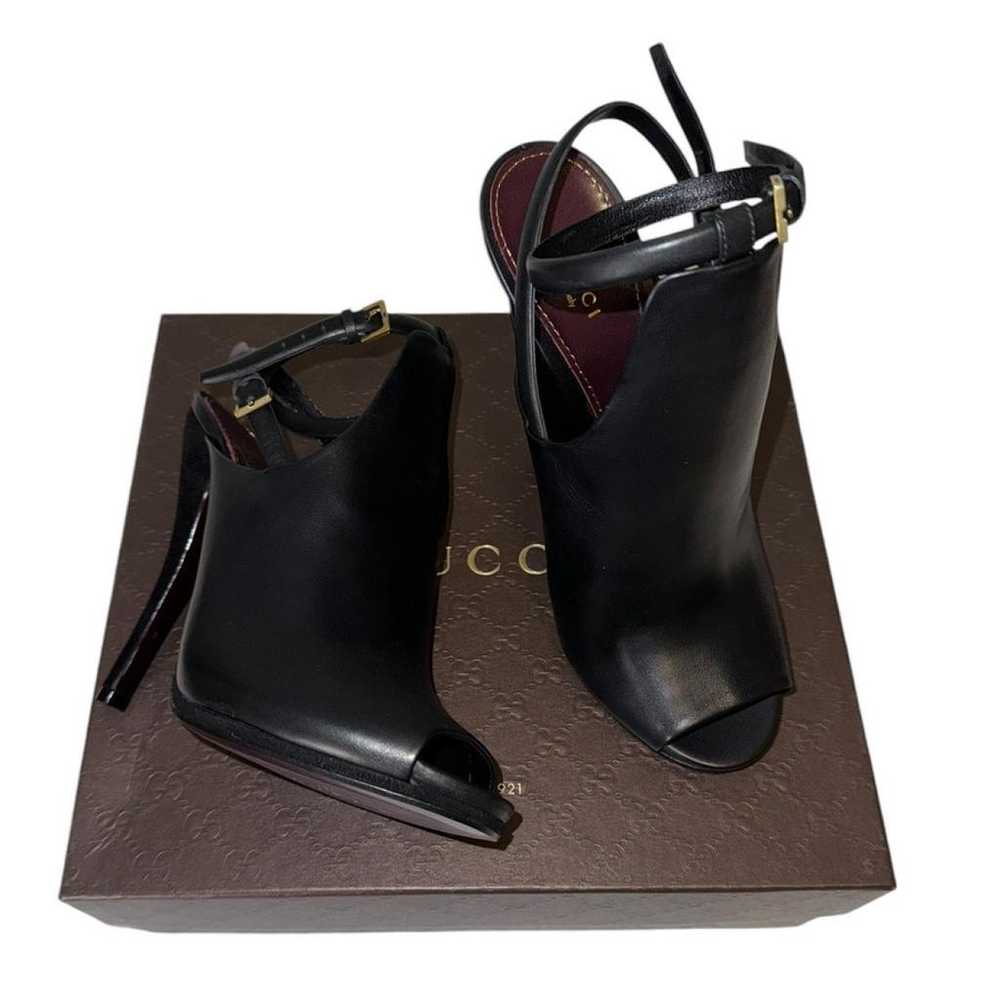 Gucci Leather heels - image 2