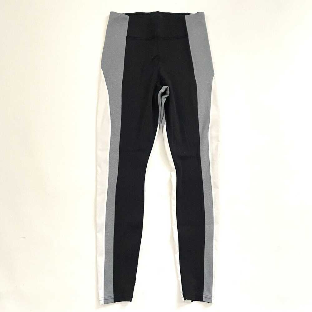 Athleta Crest Colorblock Tight Legging Black Whit… - image 2