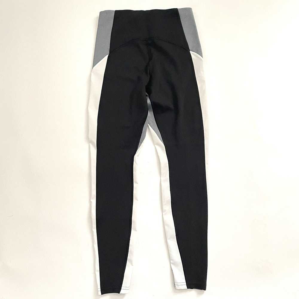 Athleta Crest Colorblock Tight Legging Black Whit… - image 3